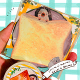 Pastry chef hedgehog memo 40 sheets 80×80mm