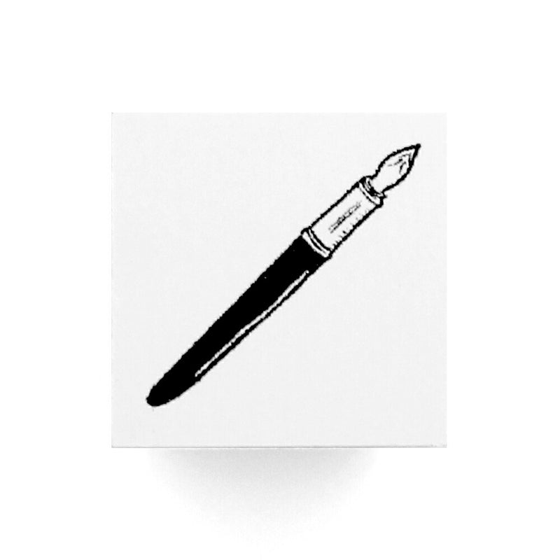 Pastry Chef Hedgehog Stamp 12 x 12mm Pudding Fountain Pen Cook's Hat Squirrel Jam Star Gerbera Tea Pod Coffee Cup Canelé Candy Croissant