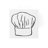 Pastry Chef Hedgehog Stamp 12 x 12mm Pudding Fountain Pen Cook's Hat Squirrel Jam Star Gerbera Tea Pod Coffee Cup Canelé Candy Croissant