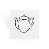 Pastry Chef Hedgehog Stamp 12 x 12mm Pudding Fountain Pen Cook's Hat Squirrel Jam Star Gerbera Tea Pod Coffee Cup Canelé Candy Croissant