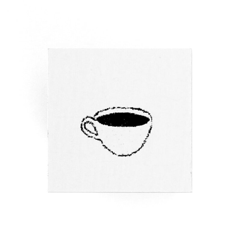 Pastry Chef Hedgehog Stamp 12 x 12mm Pudding Fountain Pen Cook's Hat Squirrel Jam Star Gerbera Tea Pod Coffee Cup Canelé Candy Croissant