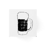 Sello de erizo de pastelero, 12 x 12 mm, bote para dulces, servidor de café, corona, galleta Frappuccino, cerveza, burbujas de jabón