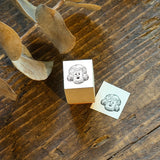 Pastry chef hedgehog stamp 12 x 12mm Heart jam cookie Snowflake Heart Dot Striped candy Oval drop with flower pattern Square drop with flower pattern Angel's right wing Angel's left wing Dog cookie Rabbit cookie Hedgehog cookie Flower cookie