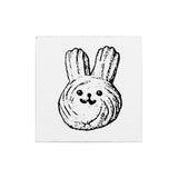 Pastry chef hedgehog stamp 12 x 12mm Heart jam cookie Snowflake Heart Dot Striped candy Oval drop with flower pattern Square drop with flower pattern Angel's right wing Angel's left wing Dog cookie Rabbit cookie Hedgehog cookie Flower cookie