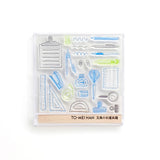TO-Mei HAN stationery tool box sewing tool box tools tool box clear stamp