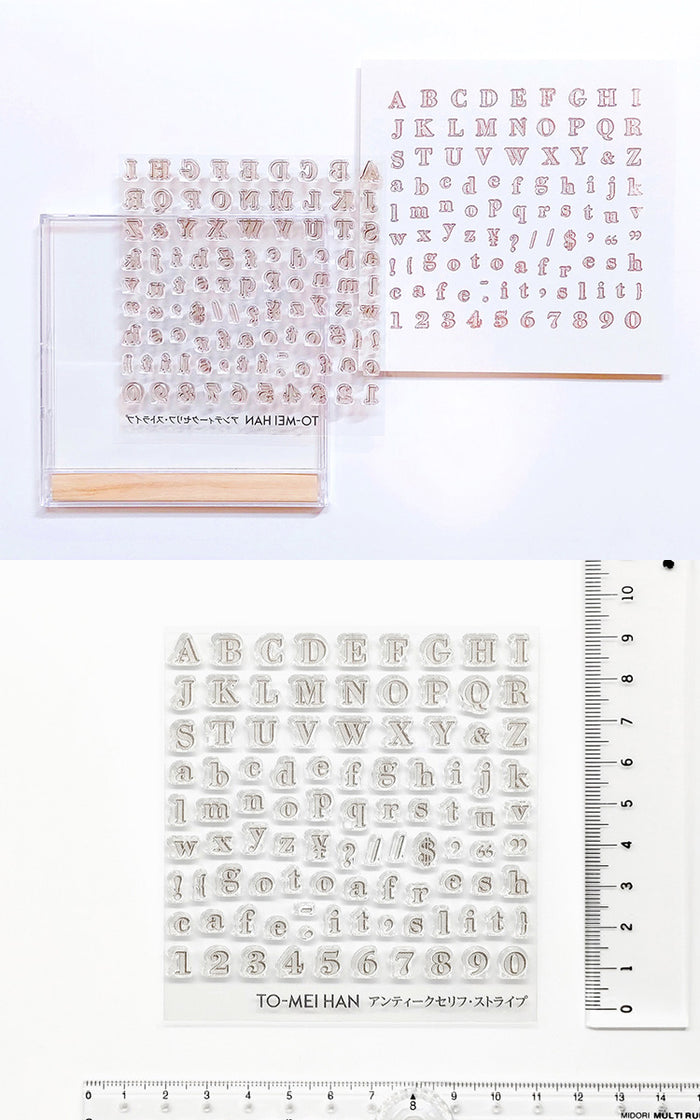 TO-MEI HAN クリアスタンプ 文字・マーク TOMEIHAN-13 – gute gouter