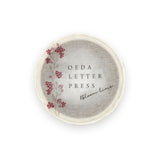 大枝活版室 OEDA LETTERPRESS Masking tape マスキングテープ Bloom Black Red Blue black Yellow 10mm テープ マステ