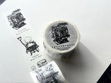 大枝活版室 OEDA LETTERPRESS Masking tape マスキングテープ LETTERPRESS 25mm テープ マステ