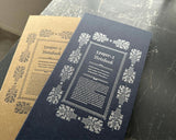 大枝活版室 OEDA LETTERPRESS 5paper notebook Darkblue Cork ノート ブック