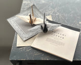 大枝活版室 OEDA LETTERPRESS 折り紙レター Origami Letter メモ メモ帳 手紙 レター