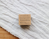 大枝活版室 OEDA LETTERPRESS Stamp 34×30 SP006 SP012 SP018 SP021