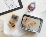 大枝活版室 OEDA LETTERPRESS Stamp 30×17 SP002 SP003 SP004 SP008 SP009 SP010 SP014 SP015 SP016 SP019 SP020