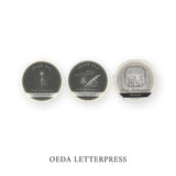 大枝活版室 OEDA LETTERPRESS Masking tape マスキングテープ thank you Handwritten 8frame ありがとう フレーム 手書き 20mm 25mm テープ マステ