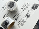 大枝活版室 OEDA LETTERPRESS Masking tape マスキングテープ LETTERPRESS 25mm テープ マステ