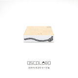 オスコラボ OSCOLABO スタンプ カタチ×モヨウ テープ太 ロープ 海 夏 マリン 航海 ライン 枠 結び目 はんこ 手帳 かわいい