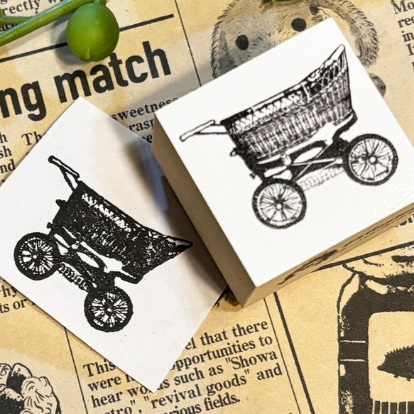 パティシエハリネズミ スタンプ 30×30mm チョコレート缶 蓋 パン焼き窯 カート ブラックベア シバ犬のそら豆ちゃん お買い物バッグ プレゼントの箱 クマ 柴犬 ボックス かわいい おしゃれ