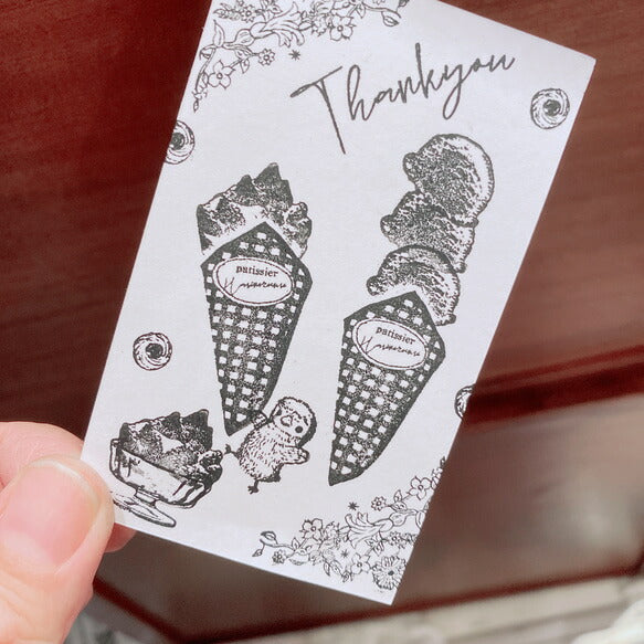 パティシエハリネズミ スタンプ 40×20mm バルーン ミモザ クリームソーダ ひまわり アイビーのつた メイソンジャー 鈴蘭 クレープの巻紙 風船 サーカス パーティ 花 かわいい おしゃれ