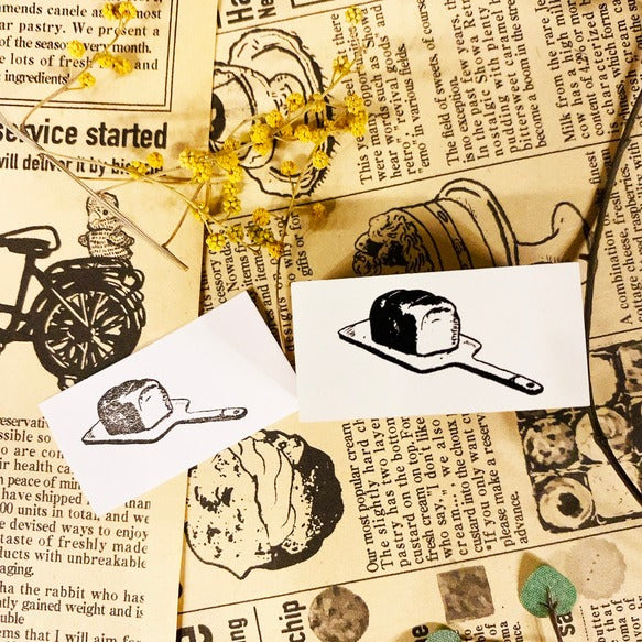 パティシエハリネズミ スタンプ 40×20mm パントレー 平テーブル ガラスドーム ハリーの店と家 ご褒美はんこ かわいい おしゃれ ご褒美はんこ 手帳 カレンダー 連絡帳