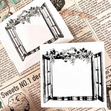 パティシエハリネズミ スタンプ 58×58mm キッチンカー レモンリース 森の出窓 トランク トランク中身 パンのパン屋さん ケーキのケーキ屋さん ディスプレイラック パンのお布団ベッド フレーム 枠