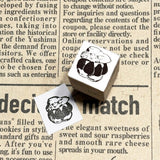 パティシエハリネズミ スタンプ 12×12mm ポット コーヒーサーバー 王冠 フラッペチーノ クラッカー ビール フレンチクルーラー チェリーカップケーキ いちごシュー チョコ シャボン玉 クッキー