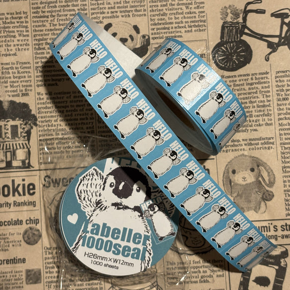 Etiquetadora Pastry Chef Hedgehog 1000 Hojas Tipo Rollo