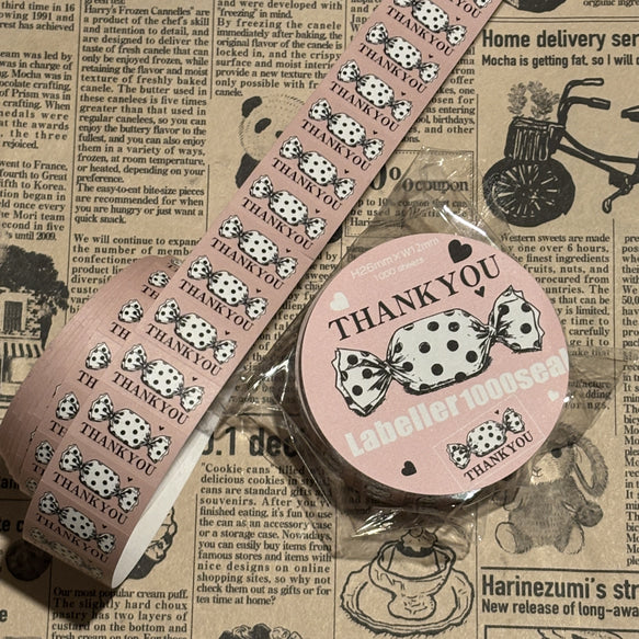 Etiquetadora Pastry Chef Hedgehog 1000 Hojas Tipo Rollo