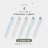 #Sheer Stone Limited PILOT löschbarer Linienmarker Frixion Light 5-Farben-Set