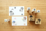 とみこはん TOMIKOHAN Gute Gouter オリジナルデザインスタンプ セット はんこの日