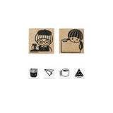 とみこはん TOMIKOHAN Gute Gouter オリジナルデザインスタンプ セット はんこの日