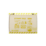 Eric Stamp Pad Brown Gold Silver Navy