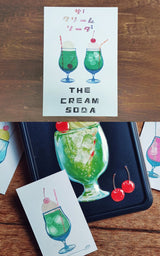 TO-MEI HAN Sello transparente Multicolor Apilamiento Helado suave/Sundae Torre Hamburguesa apilada THE Cream Soda Limonada Sensación Flor de primavera Clavel