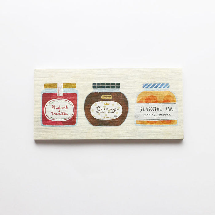 Cozyca Products コジカプロダクツ 一筆箋 福岡麻利子 SEASONAL JAR 20