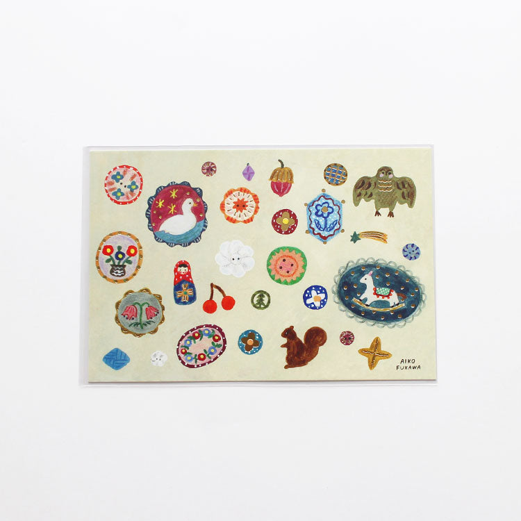 Gemütliche Produkte Postkarte Aiko Fukawa