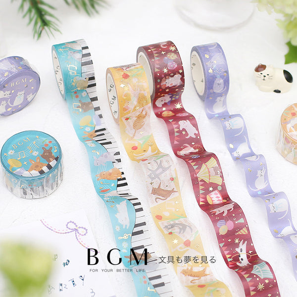 BGM Masking Tape LIFE Flower 15mm Life006-BM-LGCA