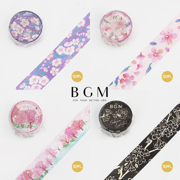 BGM Masking Tape Sakura 2023 Limited 20mm LTD007 BM-SPSA