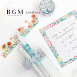 BGM Clear Tape LIFE Flower 30mm BGM-PET002 BM-CB