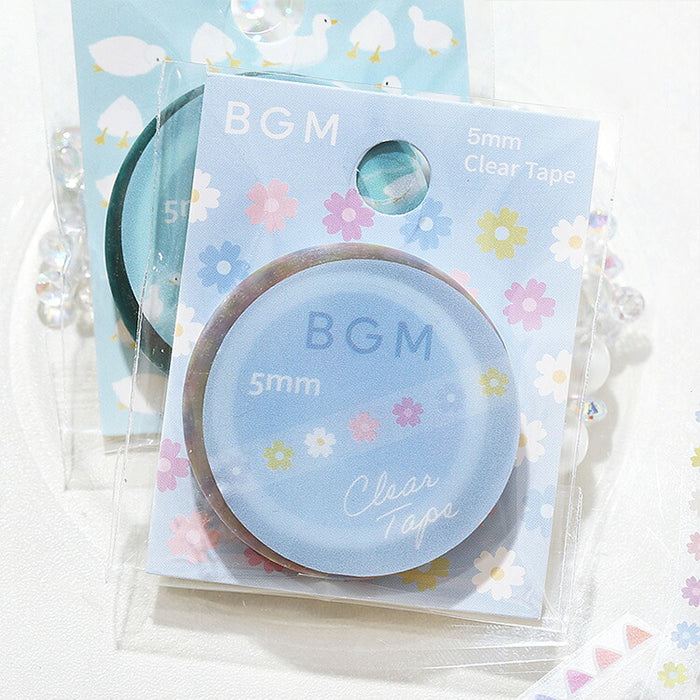 BGM Beege -M Clear Tape 5mm 5mm Swimming Duck Mandarin