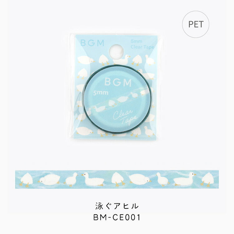 BGM Clear Tape 5 mm Tape-015