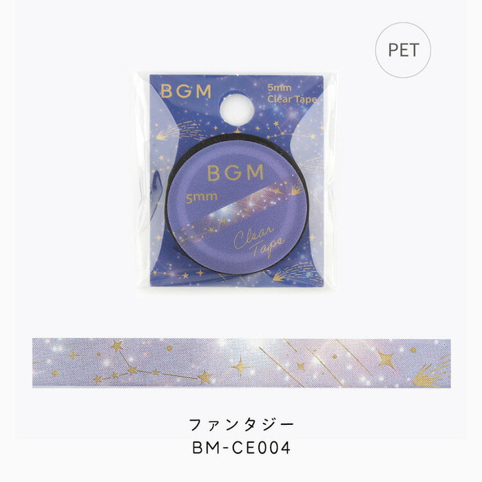 BGM Beege -M Clear Tape 5mm 5mm Swimming Duck Mandarin