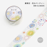 BGM Clear Tape Summer Limited 30mm PET006 BM-CLN