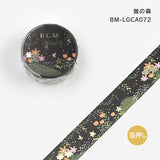 BGM マスキングテープ Life 花 15mm LIFE006-BM-LGCA