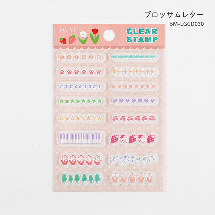 BGM Clear Stamp STP001 BT-CS