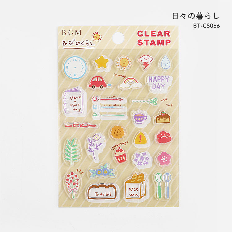 BGM Clear Stamp STP001 BT-CS