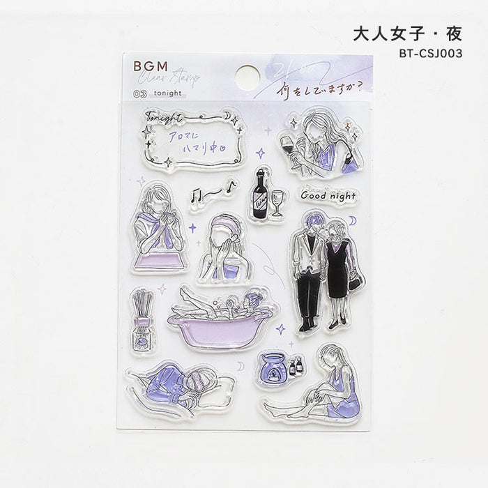 CS-331】【海外クリアスタンプ】 ほどく