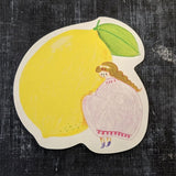 cotori cotori クマやレモンの型抜きカード CARD03