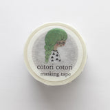 Cotori Cotori -Klebeband mit Aquarell 25 mm x 10 m gezeichnet