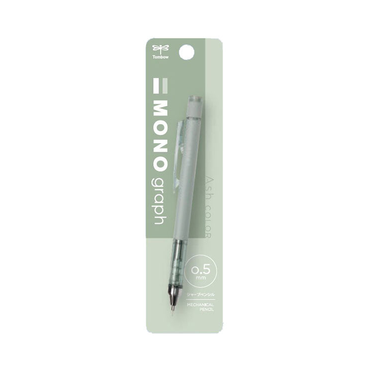 Mono Graph Monograph Ash Color Mechanical Pencil Limited Tombow