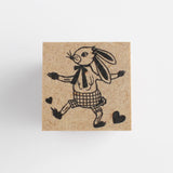 Kinotoriko Original Stamp for You Rabbit Dance Dove Han Ko Day GG01