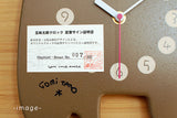 人気絵本作家 五味太郎デザイン 直筆サイン入り限定モデル GOMI TARO オリジナル時計 ゾウ ブラウン MADE IN JAPAN お取り寄せ