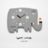 GOMI TARO オリジナル時計 ゾウ グレー